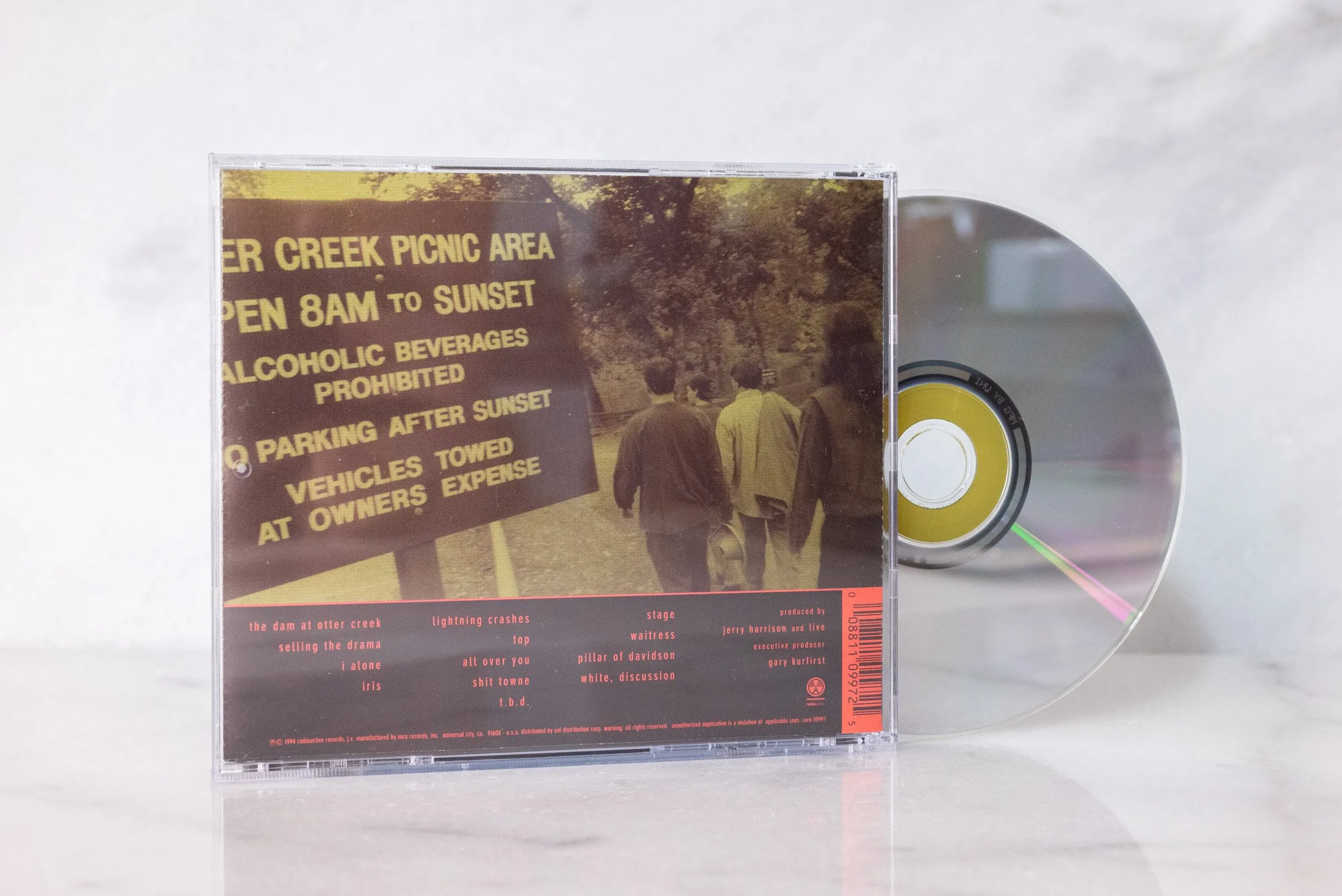 Live - Throwing Copper CD [1994] — F Stop Cameras